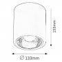 RABALUX Donald 2484 E27 60 W Spot - slika 2
