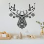 WALLXPERT Zidna dekoracija Christmas Deer - slika 1