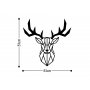 WALLXPERT Zidna dekoracija Deer2 - slika 3