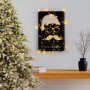 WALLXPERT Zidna dekoracija XMASBLACK 006 - slika 2