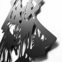 WALLXPERT Zidna dekoracija XMASBLACK 024 - slika 2