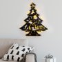 WALLXPERT Zidna dekoracija XMASBLACK 024 - slika 1