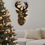 WALLXPERT Zidna dekoracija XMASBLACK 003 - slika 1