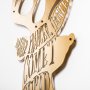 WALLXPERT Zidna dekoracija XMASGOLD 003 - slika 2