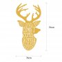 WALLXPERT Zidna dekoracija XMASGOLD 003 - slika 4