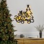 WALLXPERT Zidna dekoracija XMASBLACK 008 - slika 1