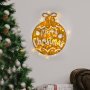 WALLXPERT Zidna dekoracija XMASGOLD 007 - slika 1