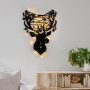 WALLXPERT Zidna dekoracija XMASBLACK 026 - slika 1