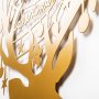 WALLXPERT Zidna dekoracija XMASGOLD 026 - slika 3