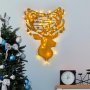 WALLXPERT Zidna dekoracija XMASGOLD 026 - slika 1