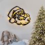 WALLXPERT Zidna dekoracija XMASBLACK 014 - slika 2