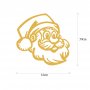 WALLXPERT Zidna dekoracija XMASGOLD 014 - slika 5