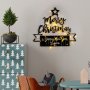 WALLXPERT Zidna dekoracija XMASBLACK 004 - slika 1