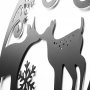 WALLXPERT Zidna dekoracija XMASBLACK 029 - slika 3