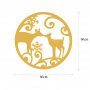 WALLXPERT Zidna dekoracija XMASGOLD 029 - slika 5