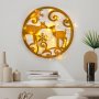 WALLXPERT Zidna dekoracija XMASGOLD 029 - slika 1