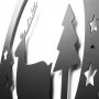 WALLXPERT Zidna dekoracija XMASBLACK 032 - slika 2