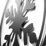 WALLXPERT Zidna dekoracija XMASBLACK 020 - slika 3