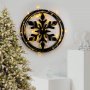 WALLXPERT Zidna dekoracija XMASBLACK 020 - slika 1