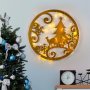 WALLXPERT Zidna dekoracija XMASGOLD 027 - slika 1