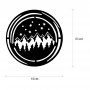 WALLXPERT Zidna dekoracija XMASBLACK 019 - slika 4