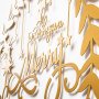 WALLXPERT Zidna dekoracija XMASGOLD 010 - slika 2