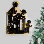 WALLXPERT Zidna dekoracija XMASBLACK 018 - slika 1