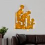 WALLXPERT Zidna dekoracija XMASGOLD 018 - slika 2