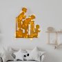 WALLXPERT Zidna dekoracija XMASGOLD 018 - slika 1
