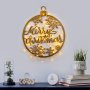 WALLXPERT Zidna dekoracija XMASGOLD 030 - slika 1