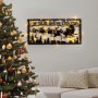 WALLXPERT Zidna dekoracija XMASBLACK 012 - slika 2