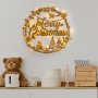WALLXPERT Zidna dekoracija XMASGOLD 021 - slika 1