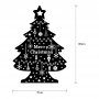 WALLXPERT Zidna dekoracija XMASBLACK 031 - slika 5