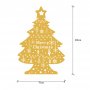 WALLXPERT Zidna dekoracija XMASGOLD 031 - slika 4