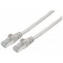 GOOBAY Kabl patch CAT 6A S/FTP mreža, sivi 0.25m - slika 1