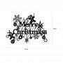 WALLXPERT Zidna dekoracija XMASBLACK 023 - slika 5