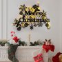 WALLXPERT Zidna dekoracija XMASBLACK 023 - slika 1