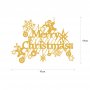 WALLXPERT Zidna dekoracija XMASGOLD 023 - slika 4