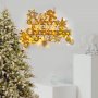 WALLXPERT Zidna dekoracija XMASGOLD 023 - slika 1