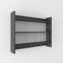 HANAH HOME Kuhinjska polica Kolin Anthracite - slika 1