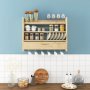 HANAH HOME Kuhinjska polica Knott Oak - slika 3