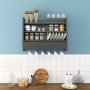HANAH HOME Kuhinjska polica Knott Anthracite - slika 3