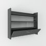 HANAH HOME Kuhinjska polica Knott Anthracite - slika 1