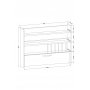 HANAH HOME Kuhinjska polica Knott Anthracite - slika 4