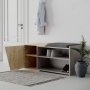 HANAH HOME Cipelarnik Fiona Oak Light Mocha - slika 3