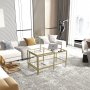 HANAH HOME Sto za dnevnu sobu Sevay Gold - slika 4
