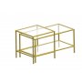 HANAH HOME Sto za dnevnu sobu Sevay Gold - slika 5