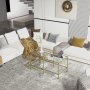 HANAH HOME Sto za dnevnu sobu Sevay Gold - slika 2