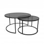 HANAH HOME Sto za dnevnu sobu Tokyo Black - slika 1