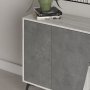 HANAH HOME Komoda Fione 150 sivo/bela (855DTE4240) - slika 4